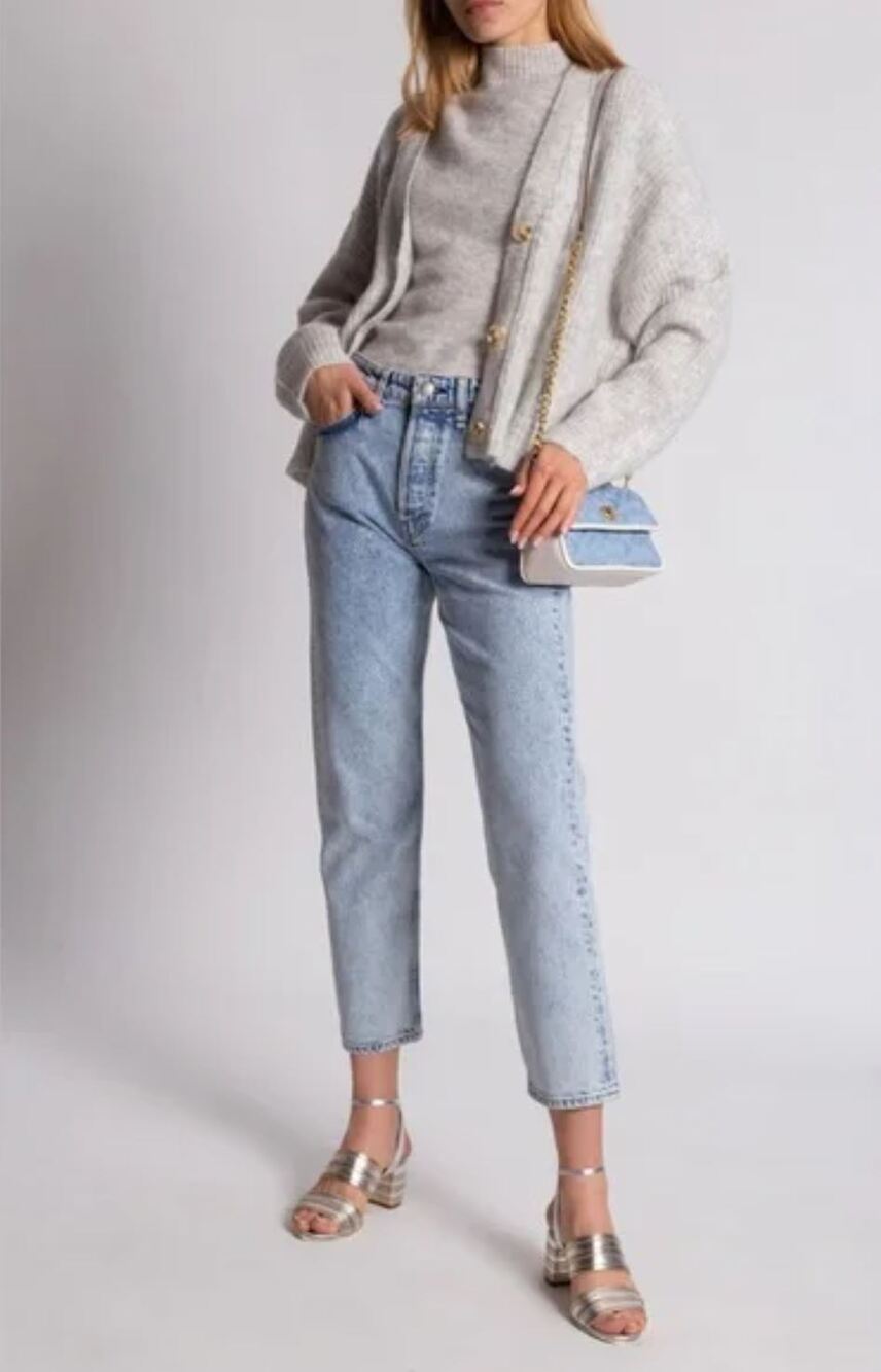 Rag & Bone Maya High Rise Ankle Slim Jeans‎ US 28 Belmar Blue Rigid Denim